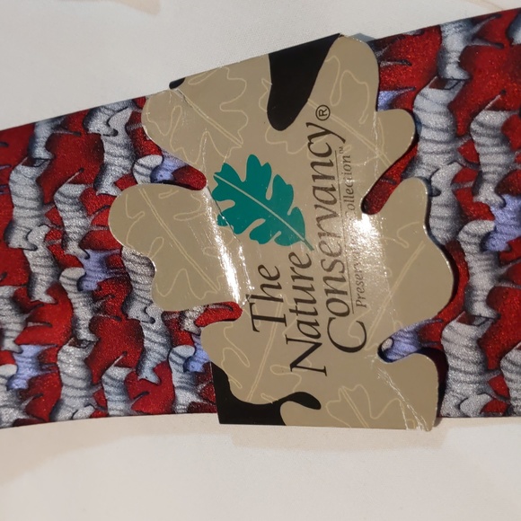 Neck Tie, The Nature Conservancy, Zebra, Botswana. New With Tags - Picture 3 of 6